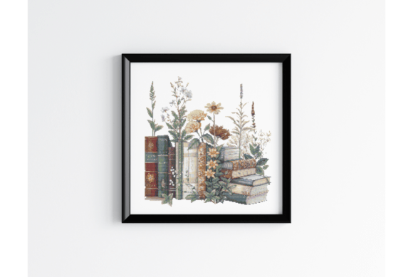 Bookworm Floral Cross Stitch Chart Review