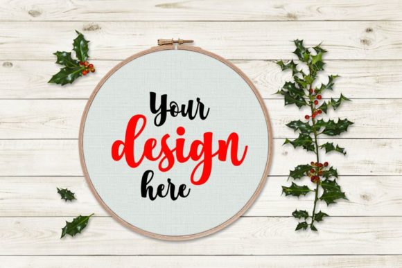 Embroidery Hoop Mockup: A Versatile Tool for Gift Makers
