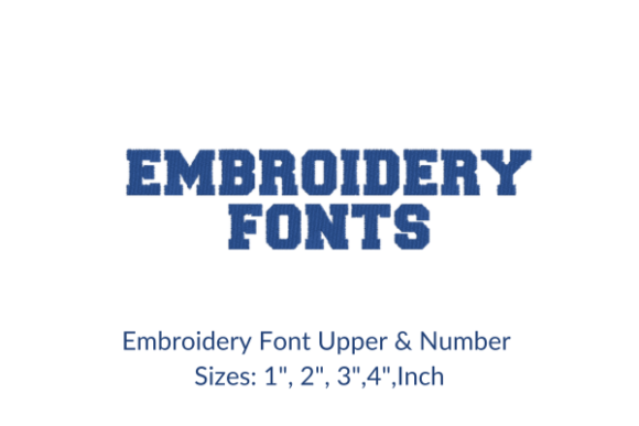 Freshman Font for Stylish Embroidery