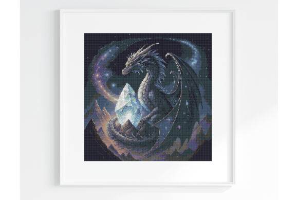 Magical Dragon Cross Stitch for Holiday Charm