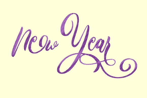 New Year Embroidery: A Festive Addition to Your Craft Fair