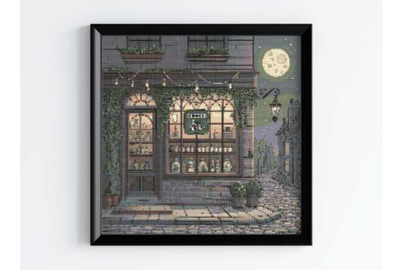 Night Coffee Shop Embroidery Design Review