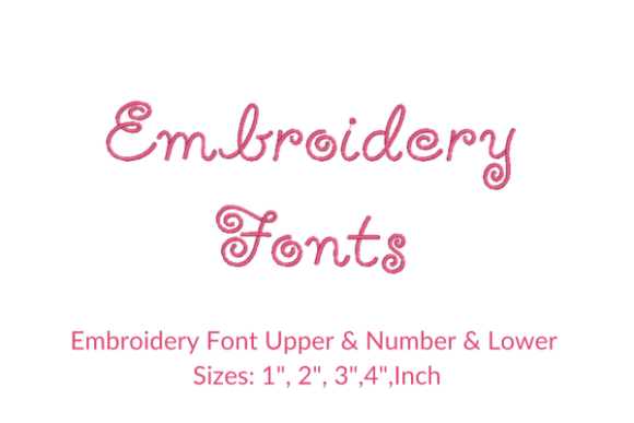 Review: Doodle Swirl Fonts Embroidery Design