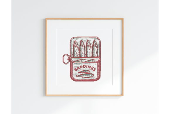 Review: Sardine Can Cross Stitch Pattern